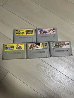 スーファミ ソフト5本セット マリオ ビーダマン他