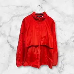 【Wool rich】レディース オレンジ ナイロンジャケット サイズL