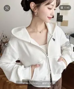 POLO フルジップパーカー Mサイズ