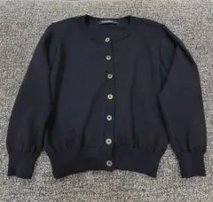 Familiar ファミリア　ネイビー　カーディガン　110