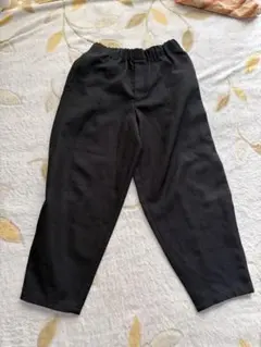 GU ワイドパンツ 黒 321-339520