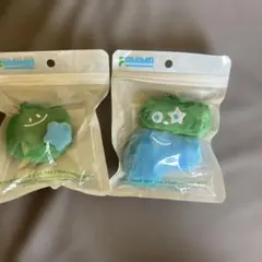 FAMIMA ファミマ ぬいぐるみマスコット 2개 세트