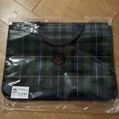 チェック柄　レッスンバックのサムネイル