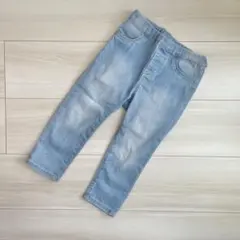H&M デニムパンツ ライトブルー 90cm