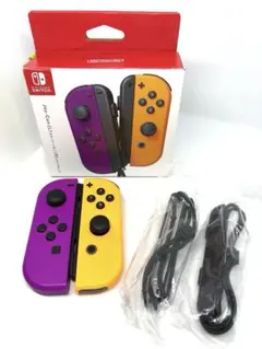 Nintendo Switch ジョイコン (L) / (R) 紫とオレンジ