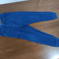 GU インディゴカットソージョガーパンツ　140