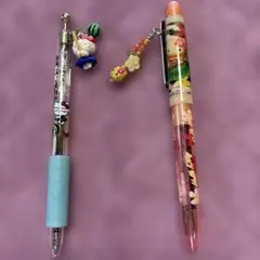 キティ　ボールペン　シャープペン レア　チャームつき　夏