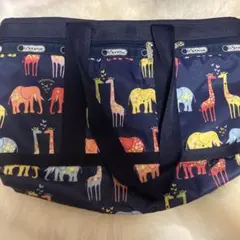 LeSportsac トートバッグ 動物柄 大容量
