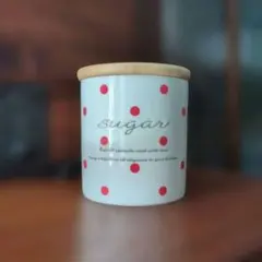 陶器 キャニスター 保存容器 シュガーポット