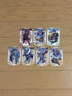 神羅万象チョコ カード 7枚セット