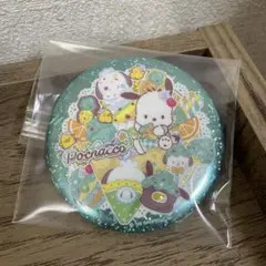 即日匿名発送‼️サンリオキャラクターズ キラキラBIG缶バッジ ポチャッコ