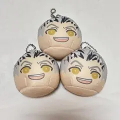 ハイキュー おまんじゅう にぎにぎ マスコット 木兎光太郎