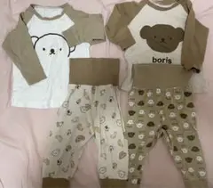 miffy boris ミッフィー　パジャマ　セット　80