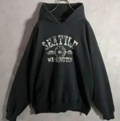 SEATTLE WASHINGTON パーカー ブラック