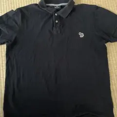 PS Paul Smith ポロシャツ 黒 ゼブラロゴ