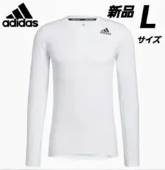 adidas　長袖 Tシャツ テックフィット フィッティド 長袖Tシャツ