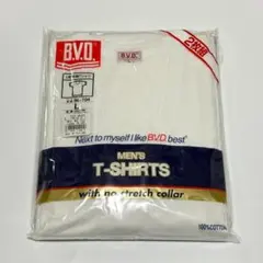 B.V.D. U首半袖Tシャツ ２枚組 Lサイズ ホワイト NEW GOLD 2