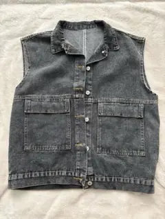 REMIUM グレー デニムジャケット