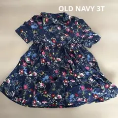 OLD NAVY 花柄 半袖ワンピース 3Tのサムネイル