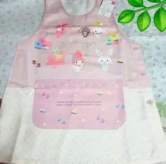 ✿サンリオキャラクターズエプロン ピンク新品