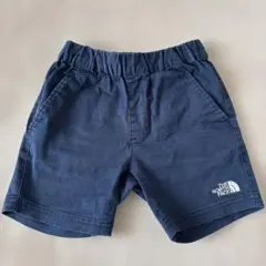 ノースフェイス　キッズ110cm 短パン　紺色