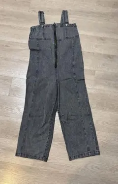 ラブトキシック　サロペット　デニム　ブラック　140