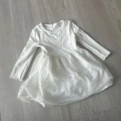 【限定タイムセール】baby GAP ♡チュールフリルスタードットワンピース♡