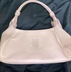 ランバンコレクション　トートバッグ　ハンドバッグ　レザー　ピンク