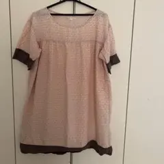 くすみピンクが可愛い￼ワンピース、部屋着、ネグリジェ 160