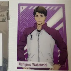 ハイキュー！！ クリアカードコレクション 牛島若利