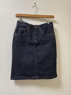 美品、無印良品のデニムタイトスカート