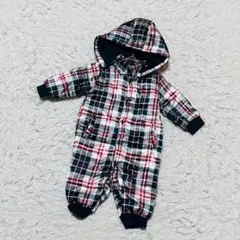 【Party Pick】 ❣️ジャンプスーツ❣️ スノーウェア 防寒 紺白赤 80