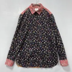 ポールスミス×リバティ/フローラルプリント/クレリック L/S シャツ/花柄のサムネイル