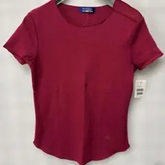 バーバリーブルーレーベル半袖 Tシャツ レッド レディースのサムネイル