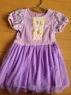 ラプンツェル BabyDoll ワンピース 120サイズ 紫 ハロウィン