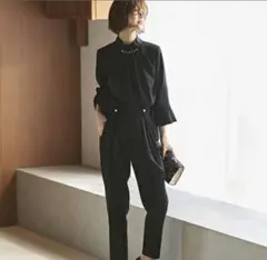 【Lサイズ 11号】レディース セットアップ　パンツスーツ 中古