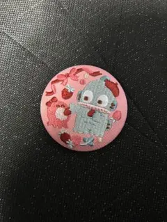 サンリオキャラクターズ 刺繍缶バッジビスケット3 ハンギョドン