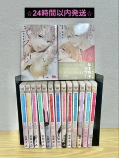 抱きしめてついでにキスも　全15巻セット