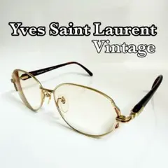 【ヴィンテージ】イヴサンローラン メガネフレーム YSL 日本製 30-0035