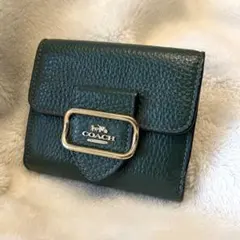 COACH コーチ スモール モーガン ウォレット エバーグレード CF473のサムネイル