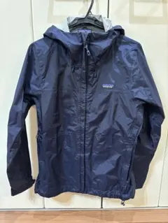 patagonia ネイビー レインジャケット
