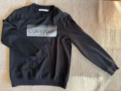 Calvin Klein 黒 スウェット トレーナー