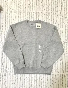 ユニクロC オーバーサイズスウェットシャツ　メンズ　03グレー　S