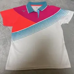 ミズノ ソフトテニス テニス バドミントン ゲームシャツ レディースMサイズ