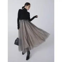 【新品✨】anuans シアーボリュームチュールスカート