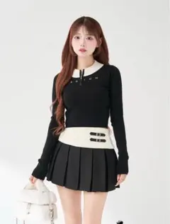 24時間以内発送‼️ darich ニットセットアップ ブラック