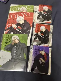 東京喰種 金木研 ポストカード　アクリルカード 特典ブロマイド セット　月山習