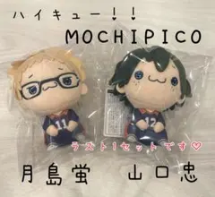 ハイキュー!! もちぴこ　ぬいぐるみ 新品 タグ付き 月島蛍♡山口忠２種セット