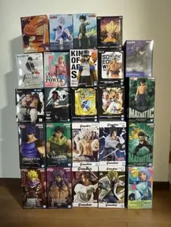 ジャンプ系　プライズ　フィギュア　24点　ナルト　ワンピース　ドラゴンボール他