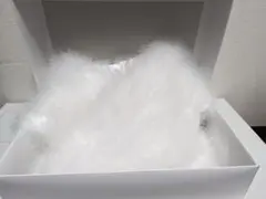 成人式　フェザーショール　白